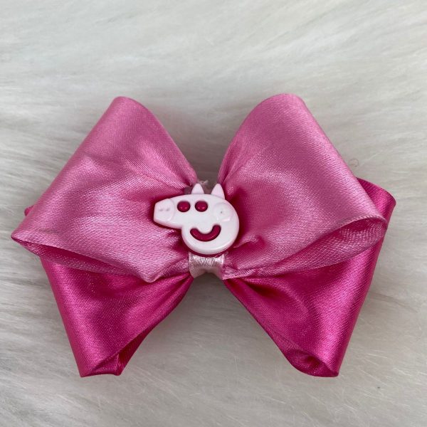 Presilha Laço Pink  da Peppa Pig