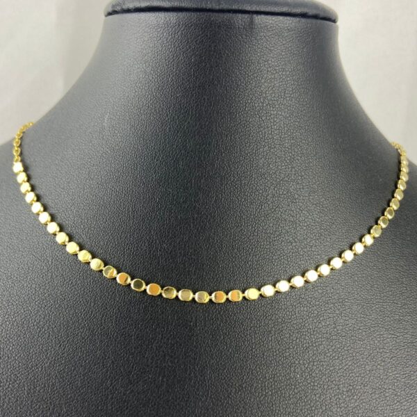 Choker Bolas Achatadas