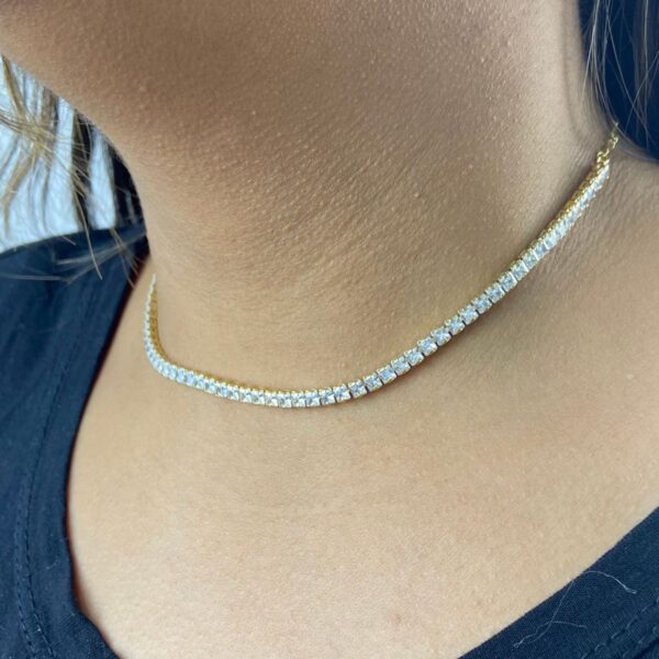 Semijóia Riviera com Strass Transparente - Imagem 3