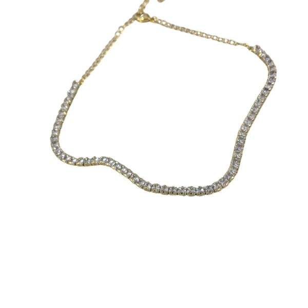 Semijóia Riviera com Strass Transparente