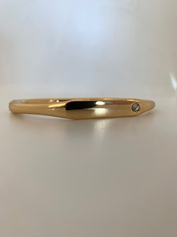 Bracelete Dourado Ponto De Luz - Imagem 3