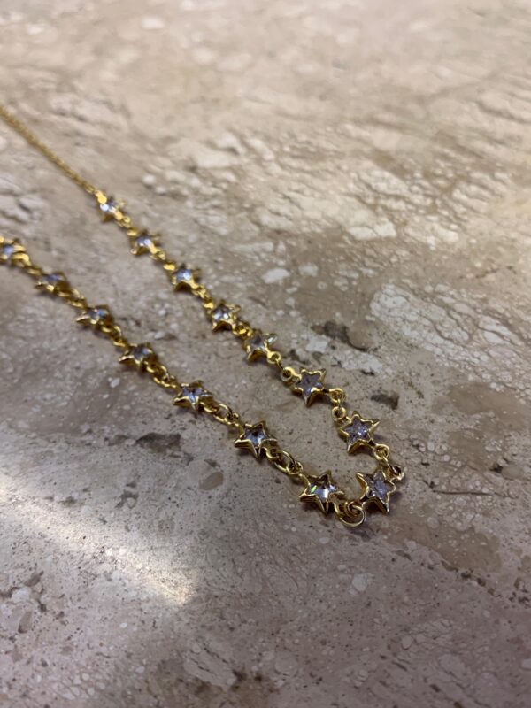CHOKER COM PINGENTES DE ESTRELAS - Imagem 2