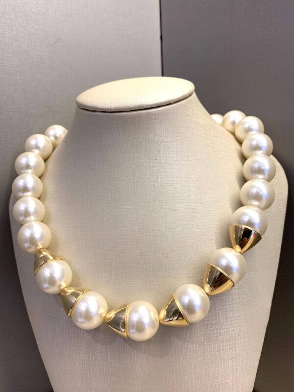 CHOKER PÉROLA COM DETALHE RÍGIDO - Imagem 2